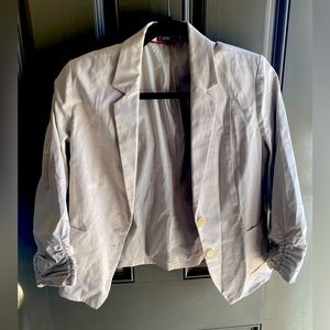 Express 3/4 sleeve Jacket Beige Size 10